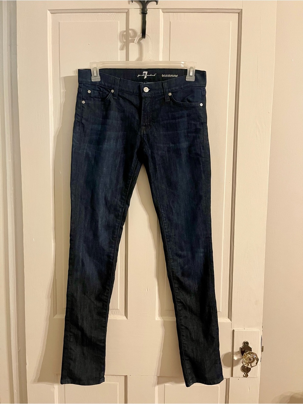 7 for all Mankind dark wash ladies jeans